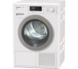 MIELE TKB640 WP Heat Pump Condenser Tumble Dryer - White